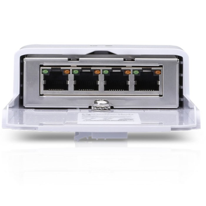 Ubiquiti NanoSwitch 4 Puertos Gigabit PoE Blanco